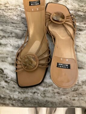 Stuart Weitzman  Heel Tan